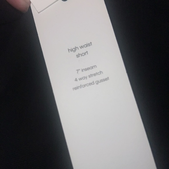 Calvin Klein Performance | Black Super High Waist Athletic Bike Shorts | NEW!🖤 - Picture 7 of 8